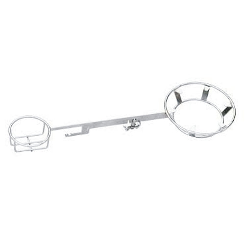 Grilly Goat Set Sauce Pot Caddy with Stainless Steel Sauce Pot (2-Piece Set)