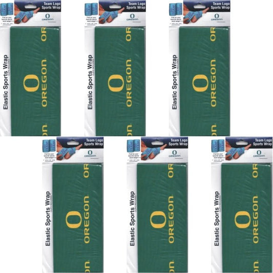 Novelty Oregon Ducks Green Elastic Bandage Wrap with Clips (3" x 54") - Dollar Fanatic