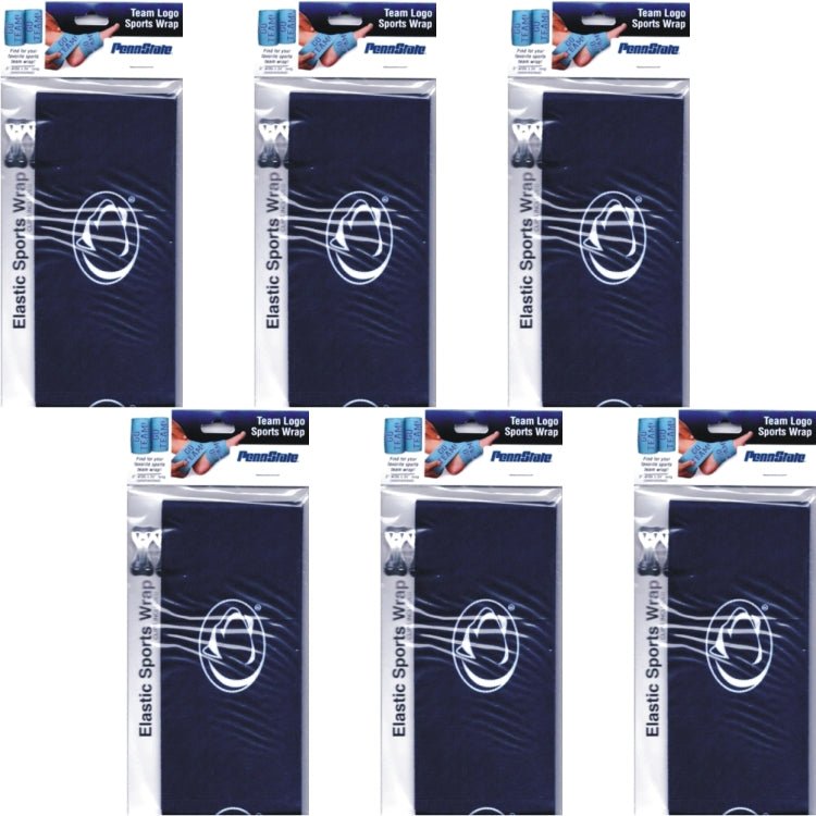 Novelty Penn State Nittany Lions Blue Elastic Bandage Sports Wrap with Clips (3" x 54") - Dollar Fanatic