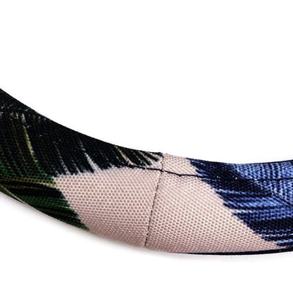 Pilot Steering Wheel Cover - Palm Trees/Neutral (15") Universal Design - DollarFanatic.com